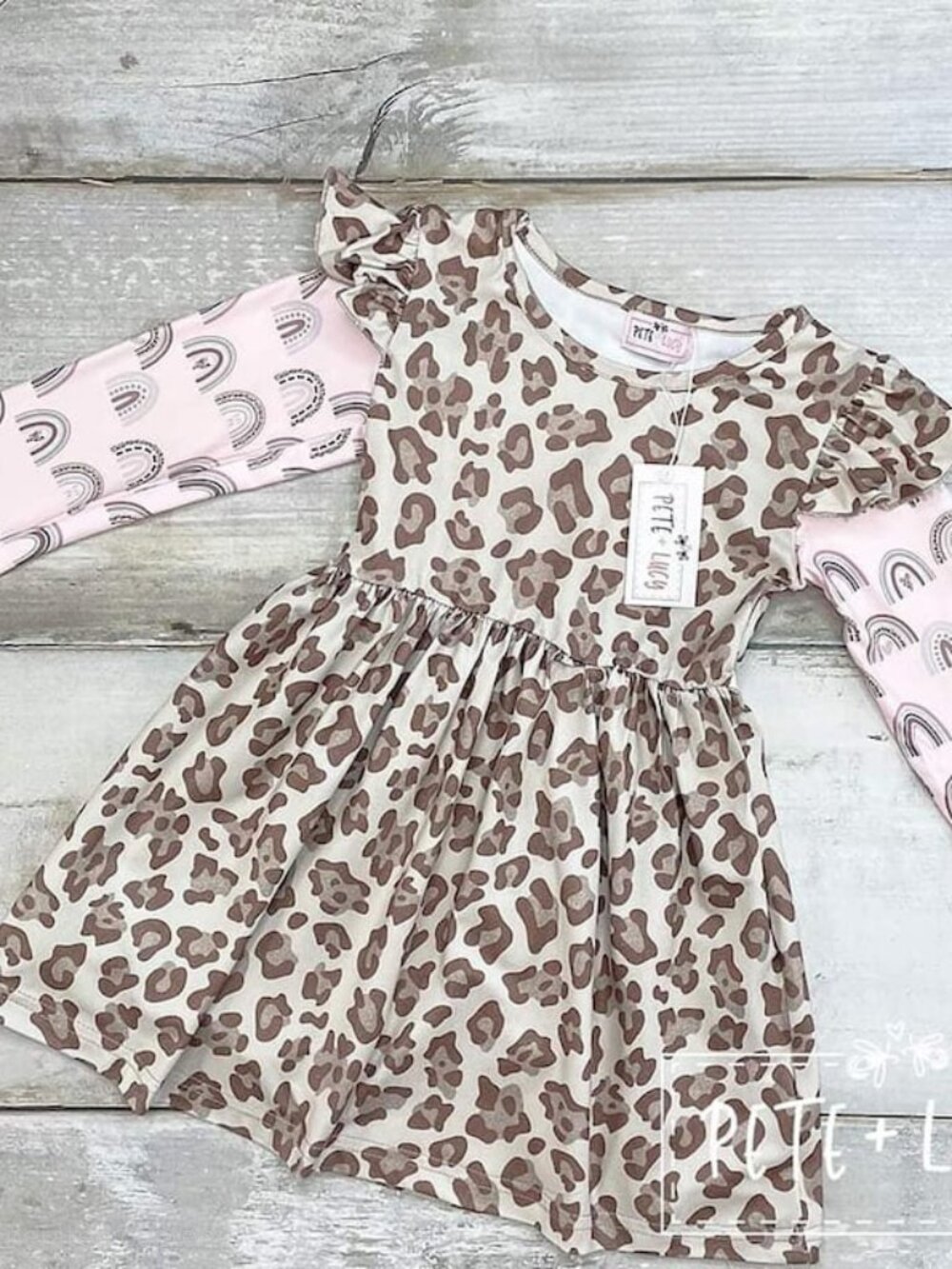 Animal print dress